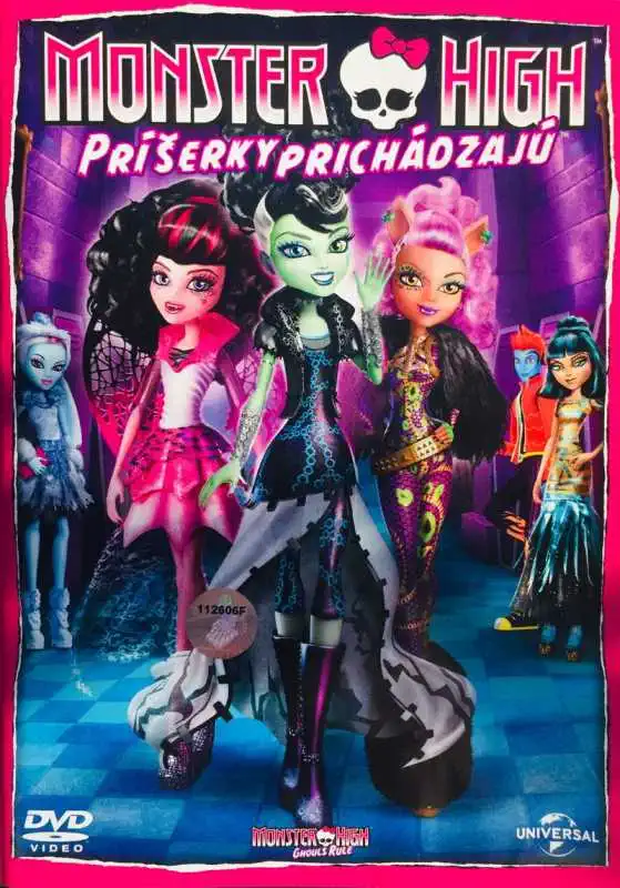Monster High - Příšerky prichádzajú - DVD /plast/