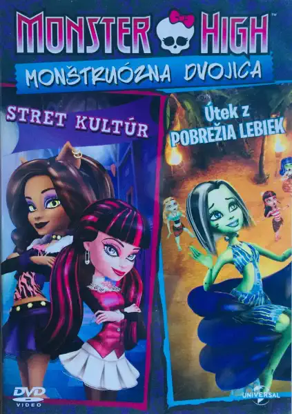 Monster High - Monštruózna dvojica - ve slovenském jazyce - DVD /plast/