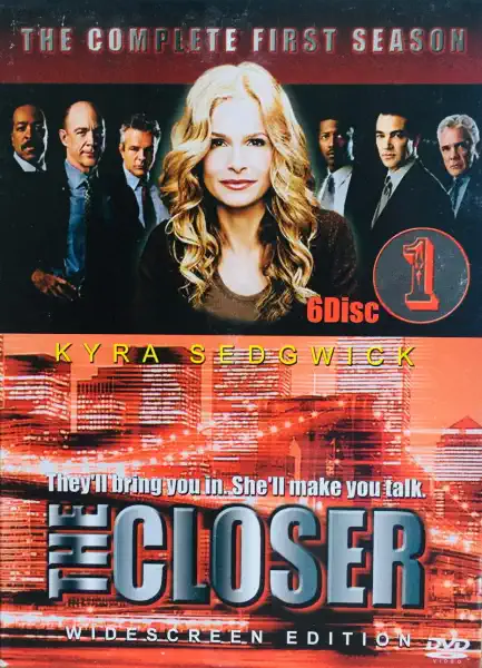 The Closer - The Complete First Season - v originálním znění bez CZ titulků - 6xDVD /digipack v šubru/bazarové zboží/