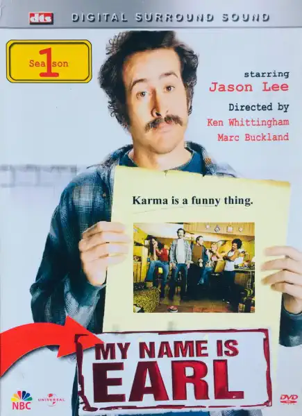 My Name is Earl - Season 1 - v originálním znění bez CZ titulků - 5xDVD /digipack v šubru/bazarové zboží/