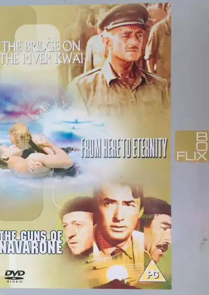 FLIXBOX - The Bridge on the River Kwai / From Here to Eternity / The Guns of Navarone - v originálním znění s CZ titulky /multi digipack v šubru/