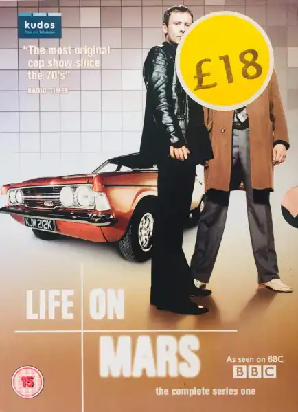 Life on Mars - The Complete Series One - v originálním znění bez CZ titulků - 4xDVD /multi digipack v šubru/
