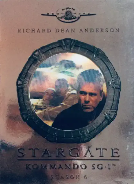 Stargate - Kommando SG.1 - Seasons 6 - v originálním znění bez CZ titulků - 6xDVD /multi digipack v šubru//bazarové zboží/