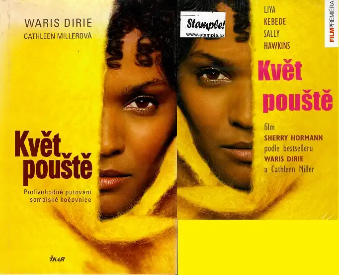 Květ pouště - Waris Dirie & Cathleen Miller ( 1x kniha bazarová + DVD )