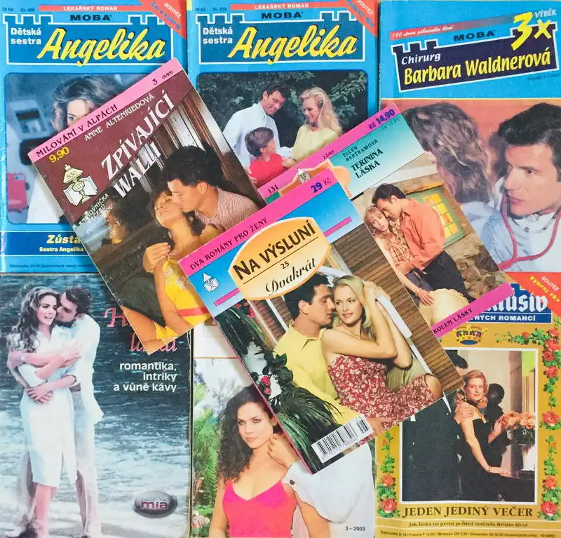 Velká knižní kolekce Harlequin 26. - 9x bazarová kniha