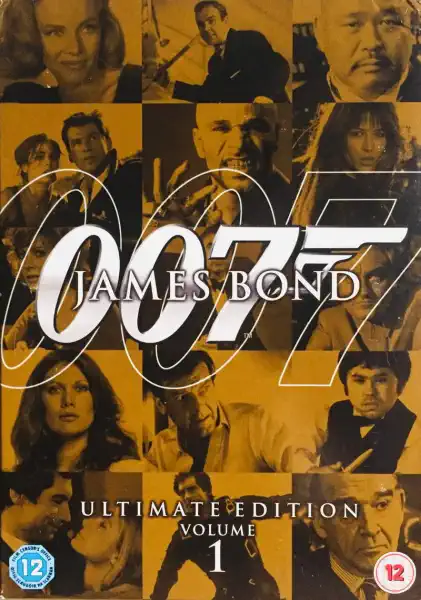 007 James Bond - Ultimate Edition 1 - v originálním znění bez CZ titulků - 10xDVD /5xslim v šubru/bazarové zboží/