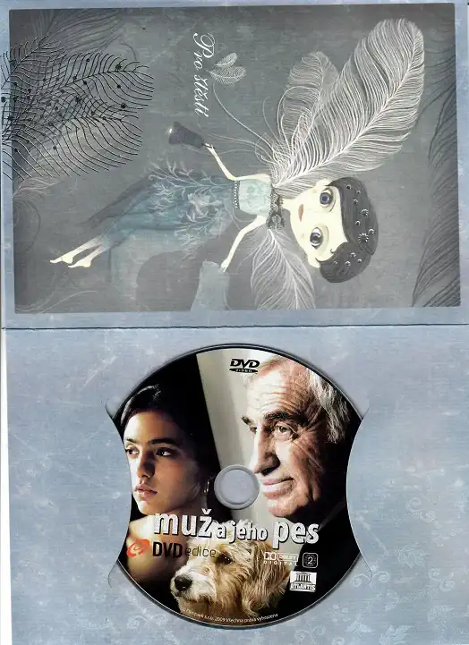 Muž a jeho pes - bazarové zboží dárkový obal - DVD