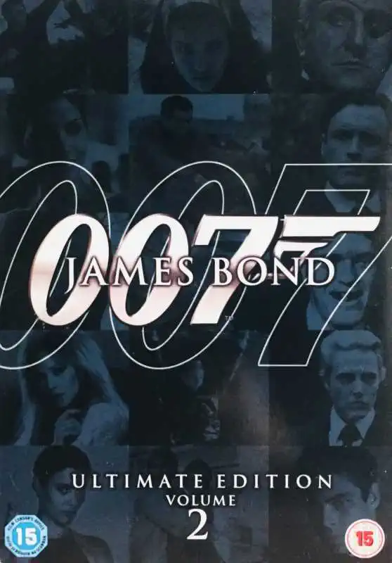 007 James Bond - Ultimate Edition 2 - v originálním znění bez CZ titulků - 10xDVD /5xslim v šubru/bazarové zboží/