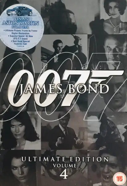 007 James Bond - Ultimate Edition 4 - v originálním znění bez CZ titulků - 10xDVD /5xslim v šubru/bazarové zboží/