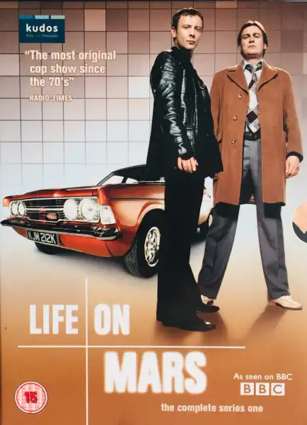 Life on Mars - The Complete Series One - v originálním znění bez CZ titulků - 4xDVD /multi digipack v šubru/bazarové zboží/