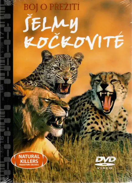 Boj o přežití - Šelmy kočkovité - DVD + brožura /bazarové zboží/