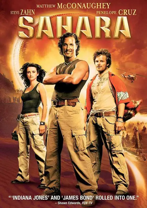 Sahara - v originálním znění bez CZ titulků - DVD /plast/