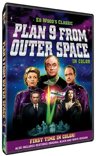 Plan 9 From Outer Space - v originálním znění bez CZ titulků - DVD /plast/