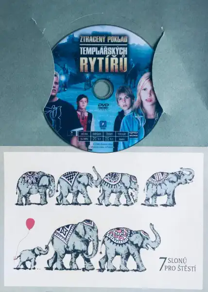 Ztracený poklad Templářských rytířů - DVD /dárkový obal/