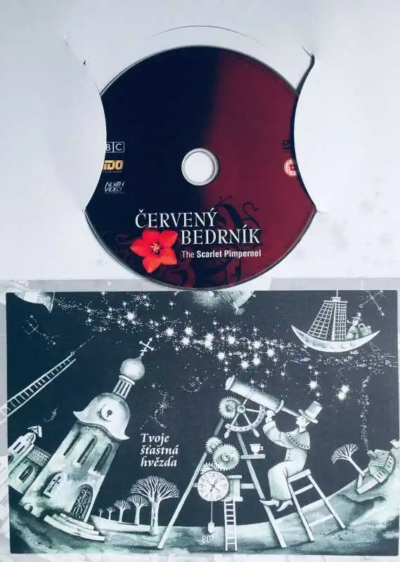 Červený bedrník - The Scarlet Pimpernel - DVD /dárkový obal/