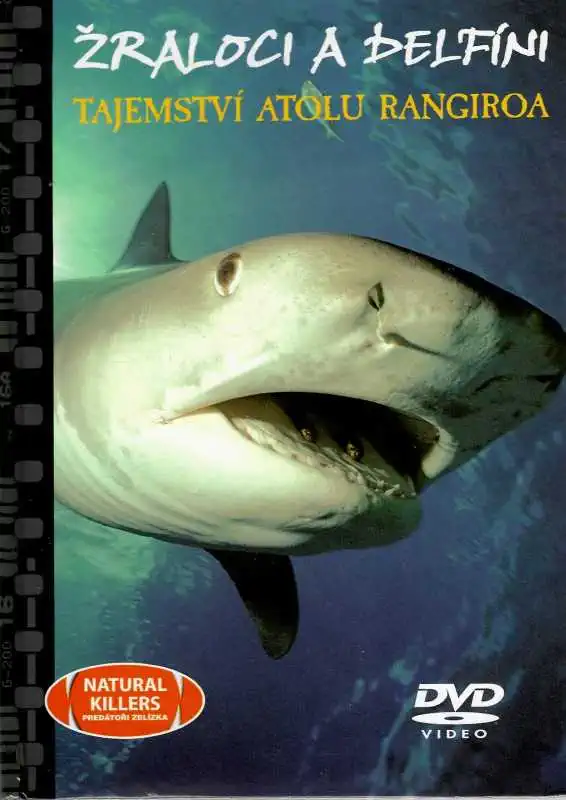 Žraloci a delfíni - tajemství atolu Randiroa - DVD + brožura  /bazarové zboží/