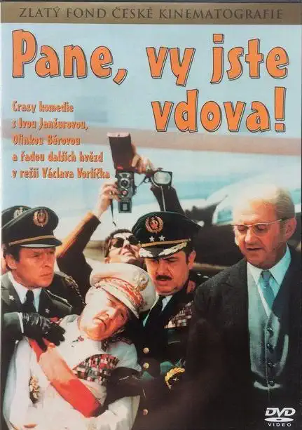 Pane, vy jste vdova! - Zlatý fond české kinematografie - DVD /plast/bazarové zboží/