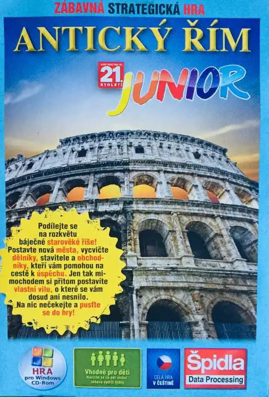 Antický Řím Junior - PC hra /pošetka/bazarové zboží/