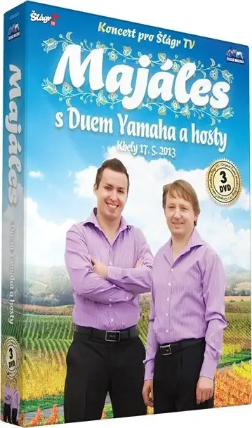 Majáles s Duem Yamaha a hosty - 3xDVD /plast/bazarové zboží/
