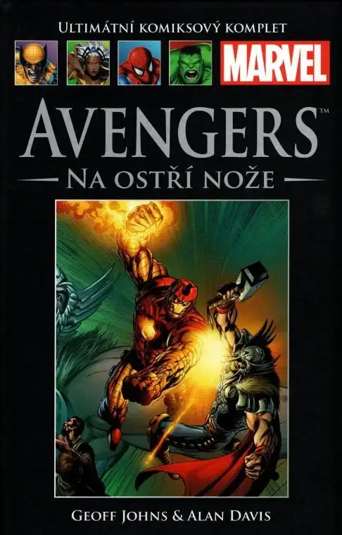 Ultimátní komiksový komplet 28 - Avengers - Na ostří nože - Geoff Johns /bazarové zboží/