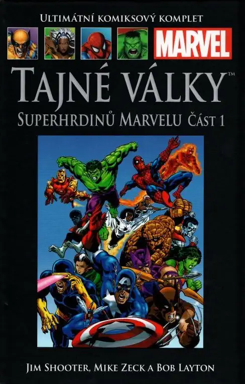 Ultimátní komiksový komplet 5 - Tajné války superhrdinů Marvelu Část 1 - Jim Shooter /bazarové zboží/