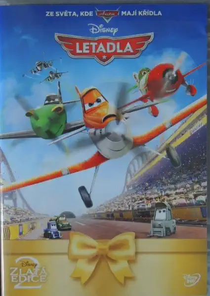 Letadla - DVD plast ( zlatá edice ) 