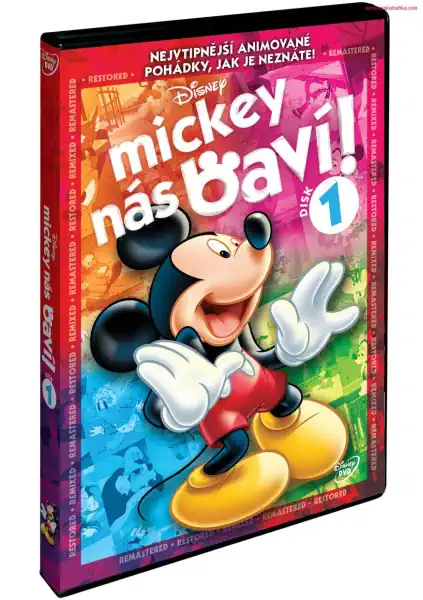 Mickey nas baví! - Disk 1 - DVD /plast/bazarové zboží/