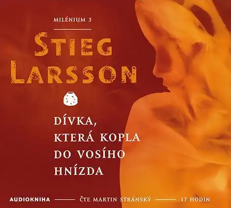 Dívka, která kopla do vosího hnízda - Stieg Larsson - Audiokniha - 2xCD /digipack malý/