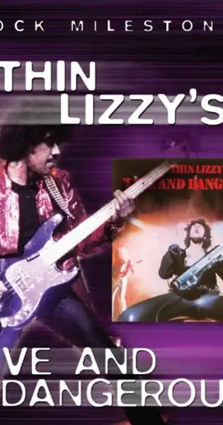 Thin Lizzy's - Live and Dangerous - DVD /plast/