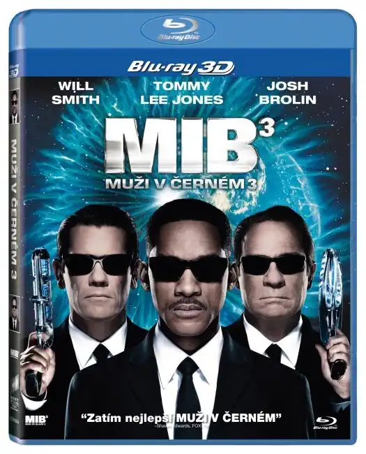 Muži v černém 3 - 3D - Blu-ray Disc