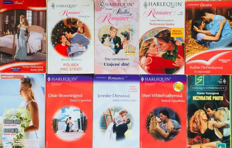 Velká knižní kolekce Harlequin 36. - 10x bazarová kniha