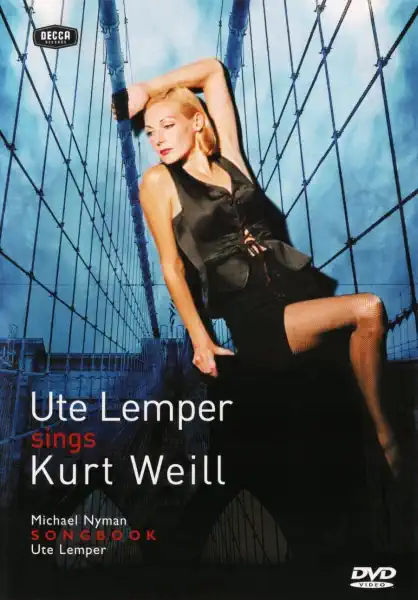 Ute Lemper - sings Kurt Weil - DVD /plast/
