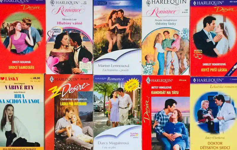 Velká knižní kolekce Harlequin 48. - 10x bazarová kniha