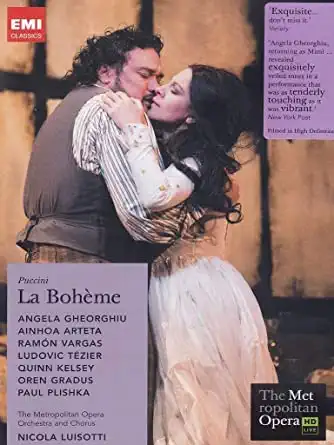 La Bohéme - The Metropolitan Opera - DVD /plast/