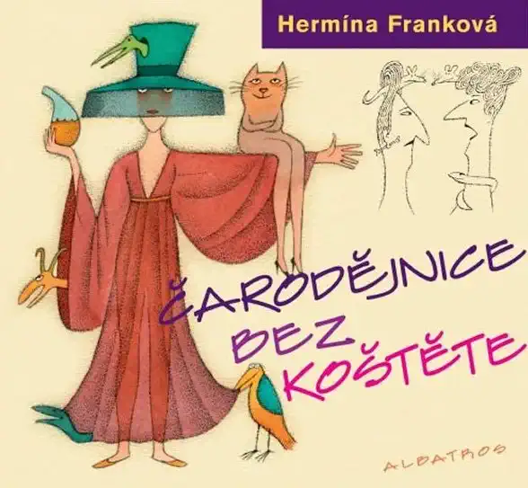Čarodějnice bez koštěte - Hermína Franková /bazarové zboží/