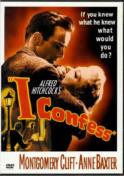 I confess ( Zpovídám se ) - Alfred Hitchcock -DVD plast 