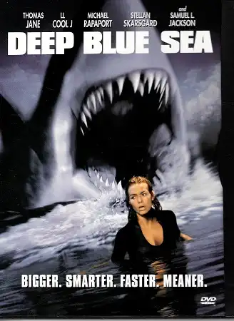 Deep Blue Sea / Útok z hlubin ( originální znění, titulky CZ ) digipack DVD /bazarové zboží/