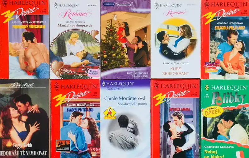 Velká knižní kolekce Harlequin 81. - 10x bazarová kniha