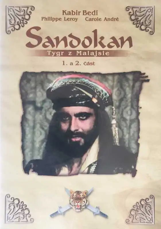 Sandokan - Tygr z Malajsie - 1. a 2. část - DVD /plast/