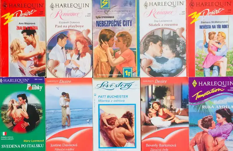 Velká knižní kolekce Harlequin 106. - 10x bazarová kniha