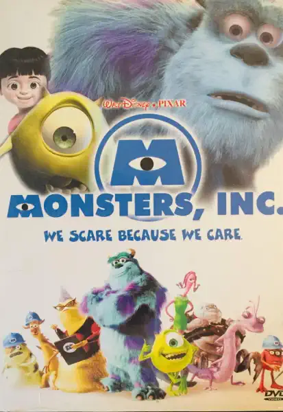 Monsters, Inc. / Příšerky s.r.o. - v originálním znění bez CZ titulků - DVD /plast/