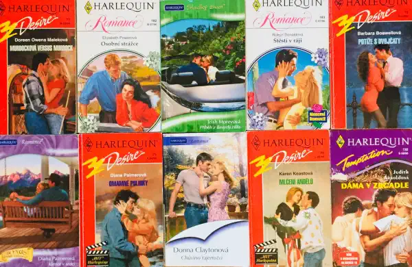 Velká knižní kolekce Harlequin 135. - 10x bazarová kniha