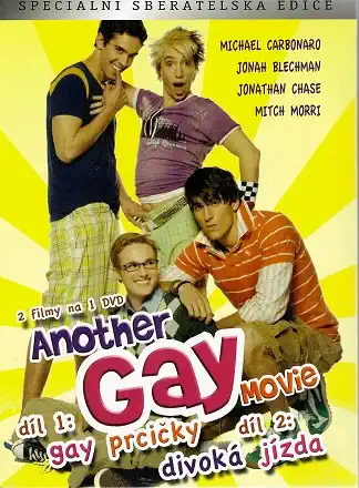 Another gay Movie 1+2 - Gay prcičky / divoká jízda ( digipack ) DVD