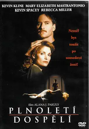 Plnoletí dospělí / Ochotní dospělí / Consenting Adults ( originální znění, titulky CZ ) plast DVD - bazarové zboží
