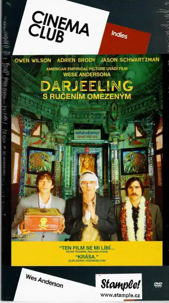 Darjeeling s ručením omezeným - DVD digipack /bazarové zboží/