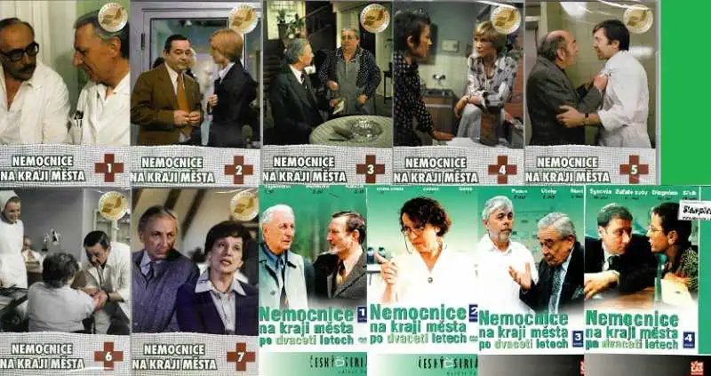 Nemocnice na kraji města ( kompletní ( 7x Plast + 4x pošetky )