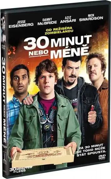 30 minut nebo méně - DVD /plast/bazarové zboží/