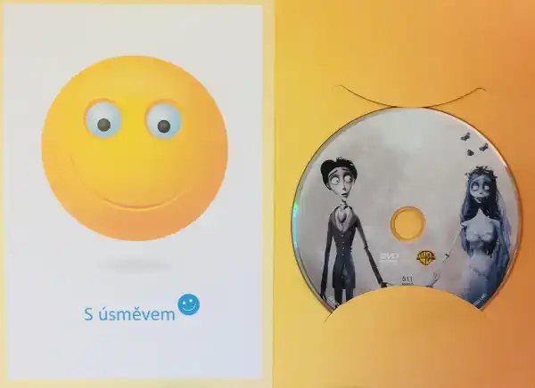 Mrtvá nevěsta Tima Burtona - DVD /dárkový obal/