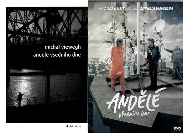Andělé všedního dne - Michal Viewegh ( 1x kniha bazarová + DVD plast )