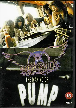 AEROSMITH: The making of PUMP ( Plast ) DVD